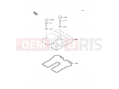 KAWASAKI SUPER SHERPA (KL250-H1) Cylinder Head Cover