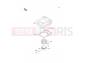 KAWASAKI SUPER SHERPA (KL250-H1) Cylinder/Piston(s)