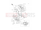 KAWASAKI SUPER SHERPA (KL250-H1) Crankcase