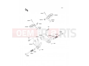 KAWASAKI SUPER SHERPA (KL250-H1) Footrests