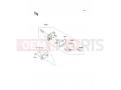 KAWASAKI SUPER SHERPA (KL250-H1) Taillight(s)