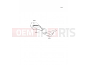 KAWASAKI SUPER SHERPA (KL250-H1) Decals(Silver)