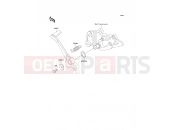 Brake Pedal - Kawasaki GPZ500S (EX500-E5) 1998