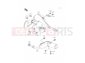 KAWASAKI KDX200 (KDX200-H4) Muffler(s)
