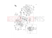 KAWASAKI KLX300R (KLX300-A3) Crankcase