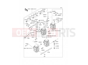 KAWASAKI ZZ-R600 (ZX600-E6) Carburetor
