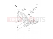 KAWASAKI ZZ-R600 (ZX600-E6) Frame Fittings
