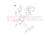 KAWASAKI ZZ-R600 (ZX600-E6) Brake Pedal