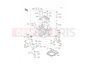 Cylinder Head - Kawasaki D-TRACKER (KLX250-J2) 1999