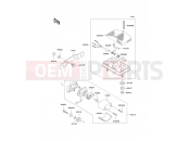 Taillight(s) - Kawasaki D-TRACKER (KLX250-J2) 1999