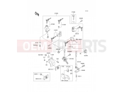 Ignition Switch - Kawasaki GPZ500S (EX500-E6) 1999