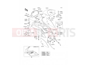 Cowling - Kawasaki GPZ500S (EX500-E6) 1999
