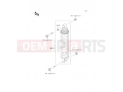 Shock Absorber(s) - Kawasaki GPZ500S (EX500-E10) 2003