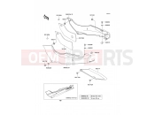 Side Covers/Chain Cover - Kawasaki GPZ500S (EX500-E10) 2003