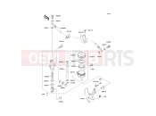 KAWASAKI NINJA ZX-6R (ZX636-B1H) Rear Master Cylinder