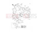 KAWASAKI NINJA ZX-6R (ZX636-B1H) Cowling Lowers