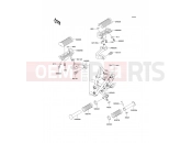KAWASAKI W650 (EJ650-C5) Footrests