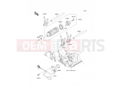 KAWASAKI 2008 Gear Change Drum/Shift Fork(s)