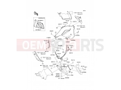 KAWASAKI 2008 Cowling Lowers