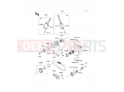 KAWASAKI 2008 Crankshaft