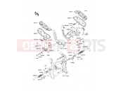KAWASAKI 2008 Footrests