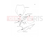 KAWASAKI 2009 Decals(Black)