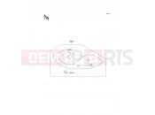 Seat - Kawasaki ER-6f ABS (EX650D9F) 2009