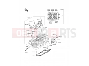 Cylinder Head - Kawasaki VERSYS (KLE650A9F) 2009