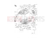 Crankcase(ER650AE057324-) - Kawasaki VERSYS (KLE650A9F) 2009