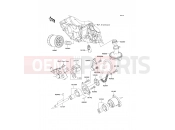 Oil Pump - Kawasaki VERSYS (KLE650A9F) 2009