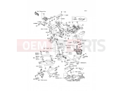 Frame Fittings - Kawasaki VERSYS (KLE650A9F) 2009