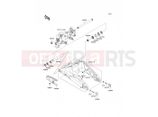 Swingarm - Kawasaki VERSYS (KLE650A9F) 2009