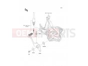 Brake Pedal - Kawasaki VERSYS (KLE650A9F) 2009
