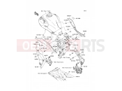 Side Covers/Chain Cover - Kawasaki VERSYS (KLE650A9F) 2009