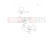 Decals(Green)(Orange)(Gray) - Kawasaki VERSYS (KLE650A9F) 2009
