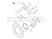 KAWASAKI NINJA 300 ABS (EX300BHF) Front Brake