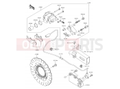 KAWASAKI NINJA 300 ABS (EX300BHF) Rear Brake