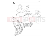 KAWASAKI NINJA 300 ABS (EX300BHF) Seat