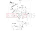 KAWASAKI NINJA 300 ABS (EX300BHF) Accessory(Single Seat Cover)