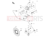 Rear Brake - Kawasaki NINJA 650 (EX650KHFA) 2017