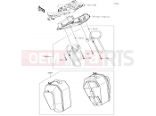 Accessory(Pannier) - Kawasaki NINJA 650 (EX650KHFA) 2017