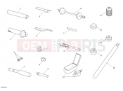 DUCATI Superbike 999 S AMA Replica WORKSHOP SERVICE TOOLS, FRAME » FRAME