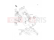 KAWASAKI ER-6n ABS (ER650DAF) Suspension/Shock Absorber