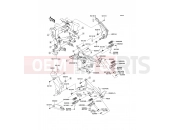 KAWASAKI ER-6n ABS (ER650DAF) Footrests