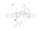 KAWASAKI ER-6n ABS (ER650DAF) Brake Pedal