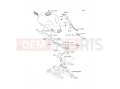 KAWASAKI ER-6n ABS (ER650DAF) Side Covers/Chain Cover