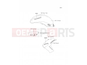 KAWASAKI ER-6n ABS (ER650DAF) Decals(M.F.S.Green)