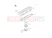 KAWASAKI Z750 ABS (ZR750MAS) Cylinder/Piston(s)