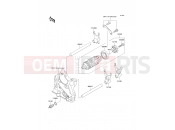 KAWASAKI Z750 ABS (ZR750MAS) Gear Change Drum/Shift Fork(s)