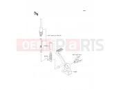 KAWASAKI Z750 ABS (ZR750MAS) Brake Pedal